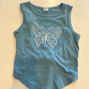 Urban outfitters open back cropped tank